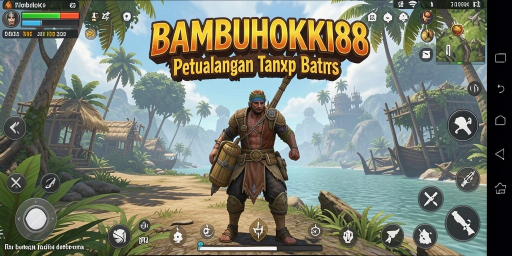 Gameplay menakjubkan dari BAMBUHOKI88 di dunia terbuka.