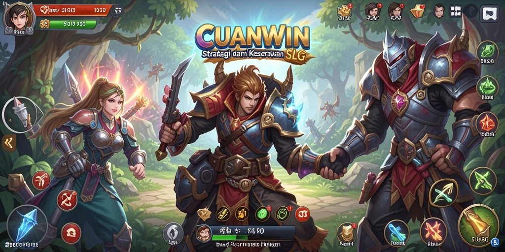 Gambaran gameplay CUANWIN yang seru dan penuh strategi.