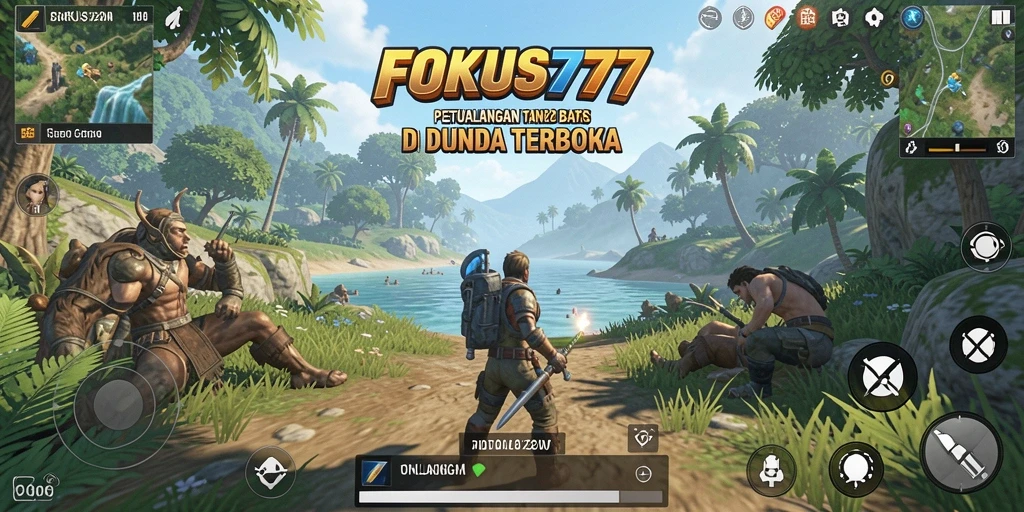 Tampilan gameplay FOKUS777 di dunia terbuka yang menarik.
