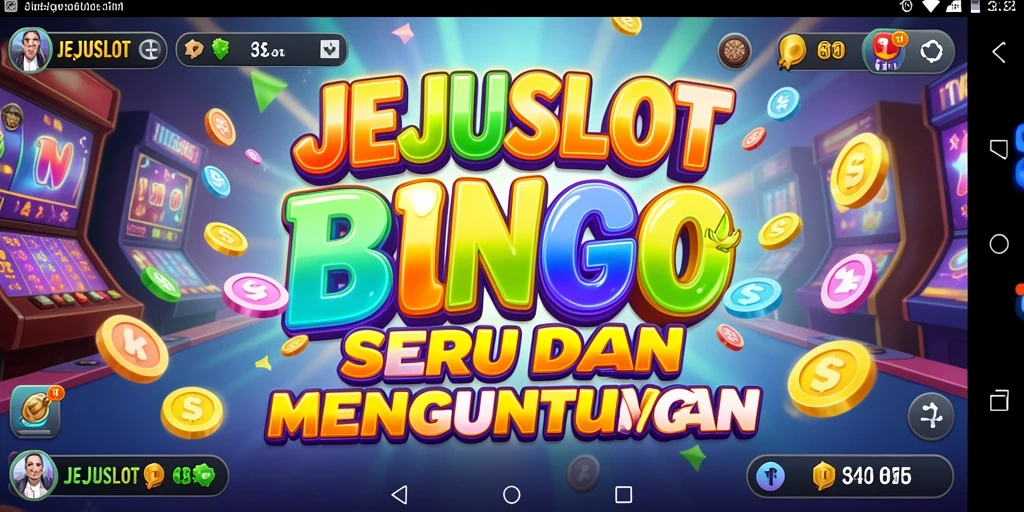 Tampilan gameplay Bingo yang seru di JEJUSLOT