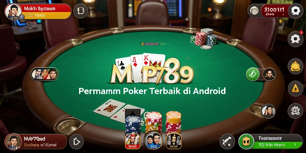 Tampilan seru gameplay Poker di MVP789 dengan interaksi nyata.