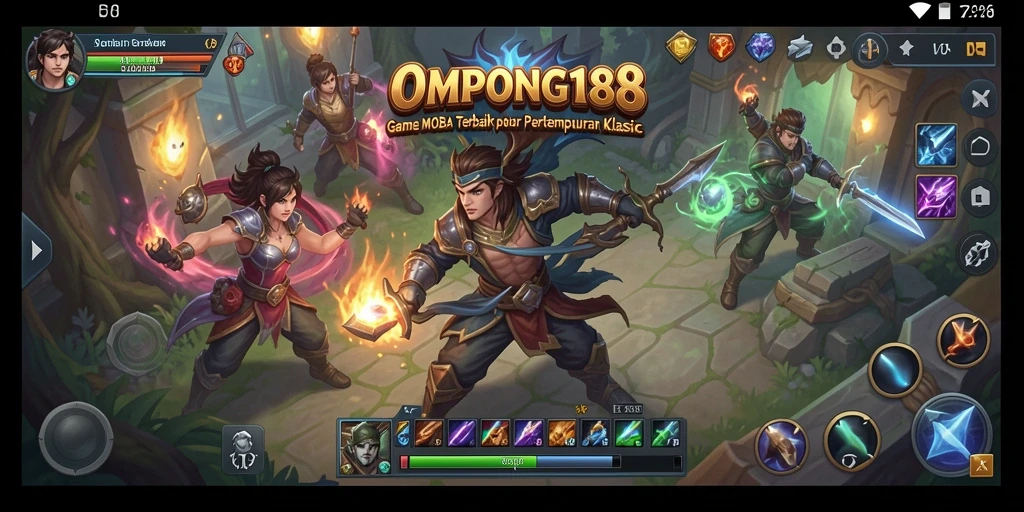 Gameplay OMPONG188 yang memukau dengan strategi tim yang menarik.