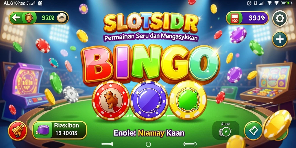 Screenshot gameplay SLOTSIDR yang menampilkan aksi menarik Bingo.