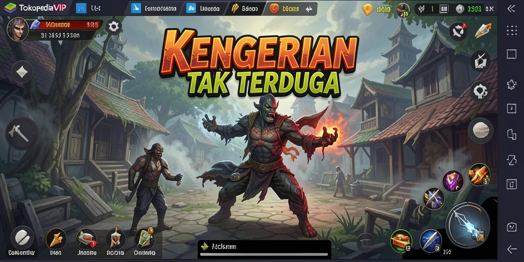 Gameplay menegangkan dengan suasana Horror yang mencekam.